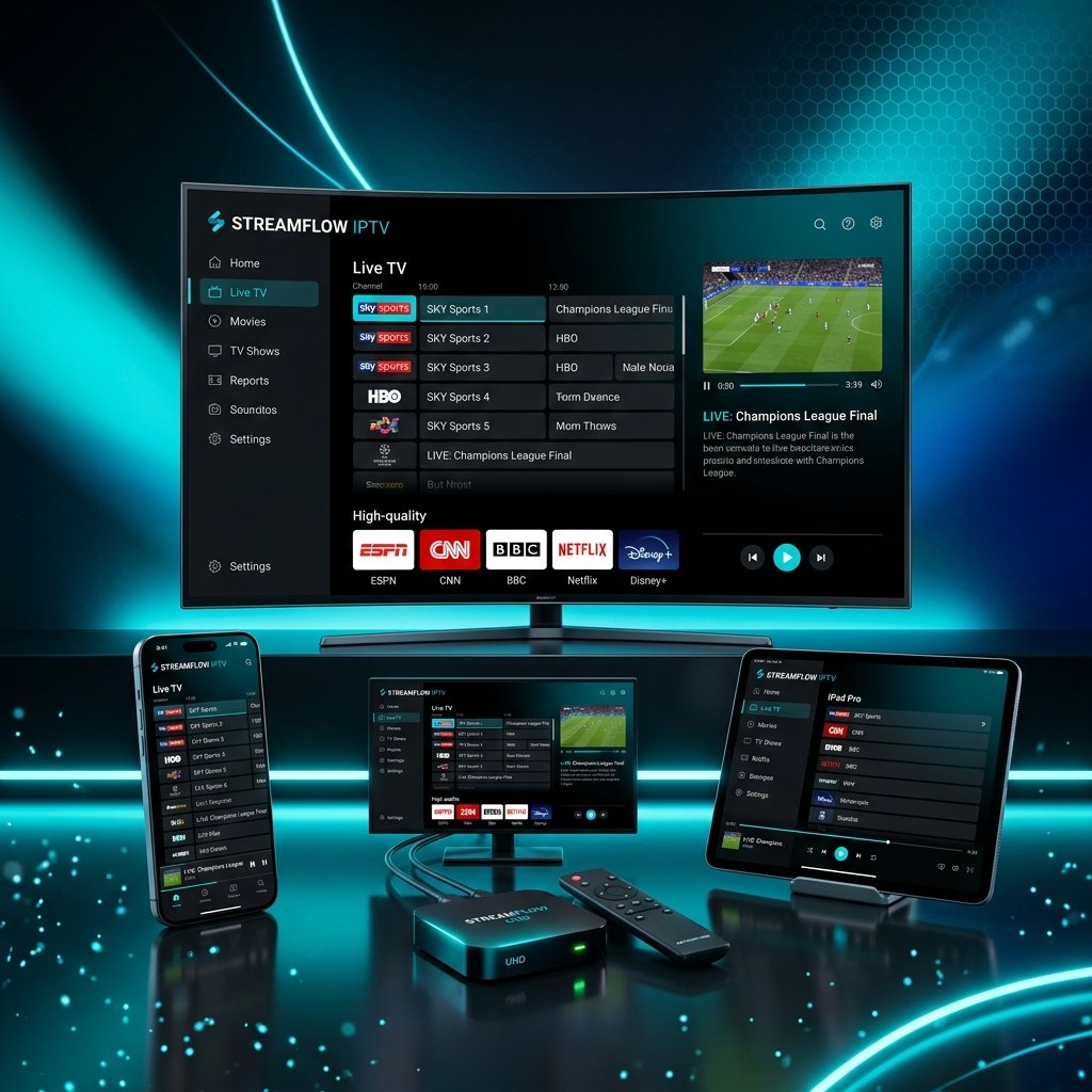 Compatibilidade IPTV em Smart TV, Celular e TV Box